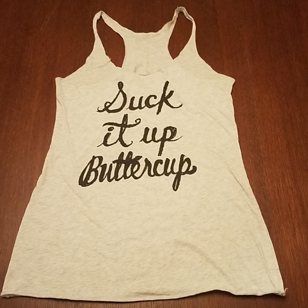 Heather grey tank top